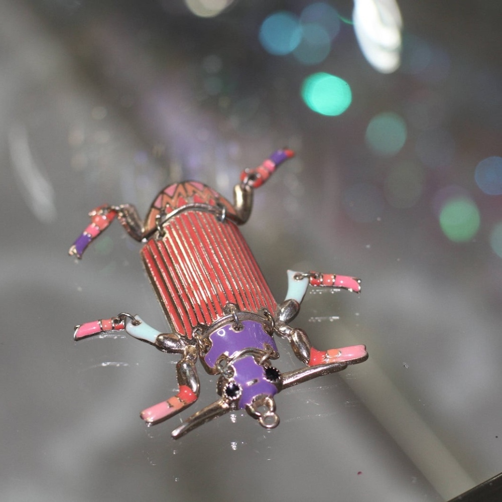 Bug Pendant Moveable Limbs Pendant